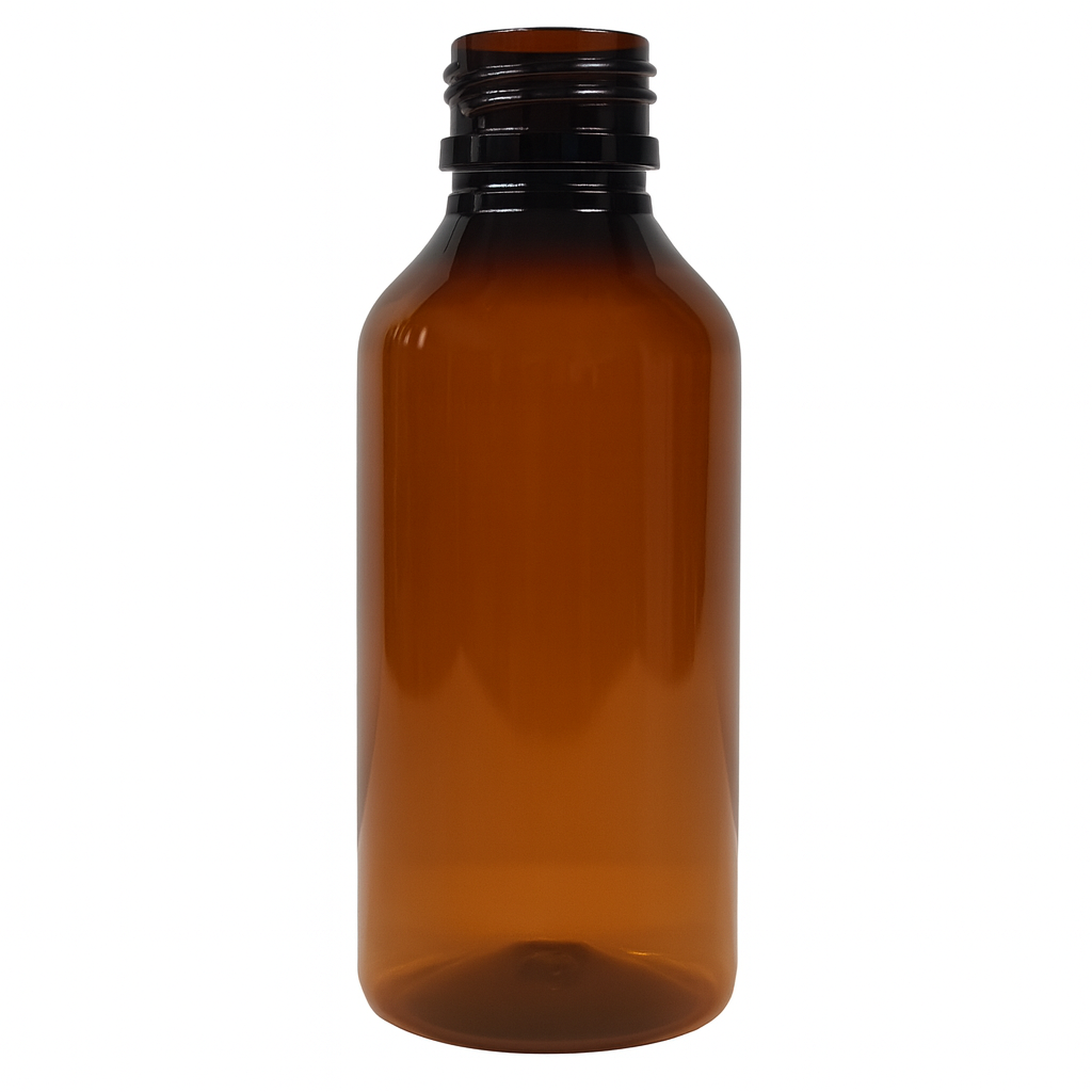 Round pharma pet bottle