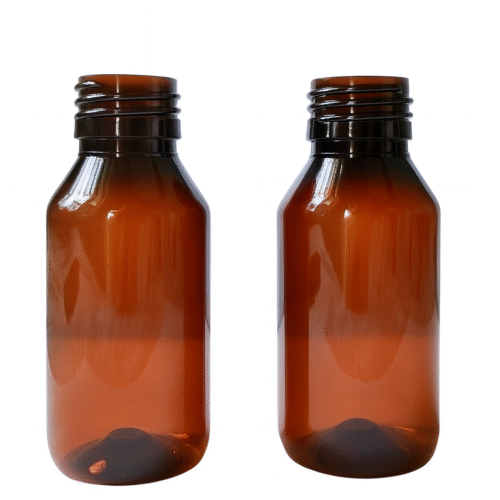 MicroRound Amber Pharma Bottel