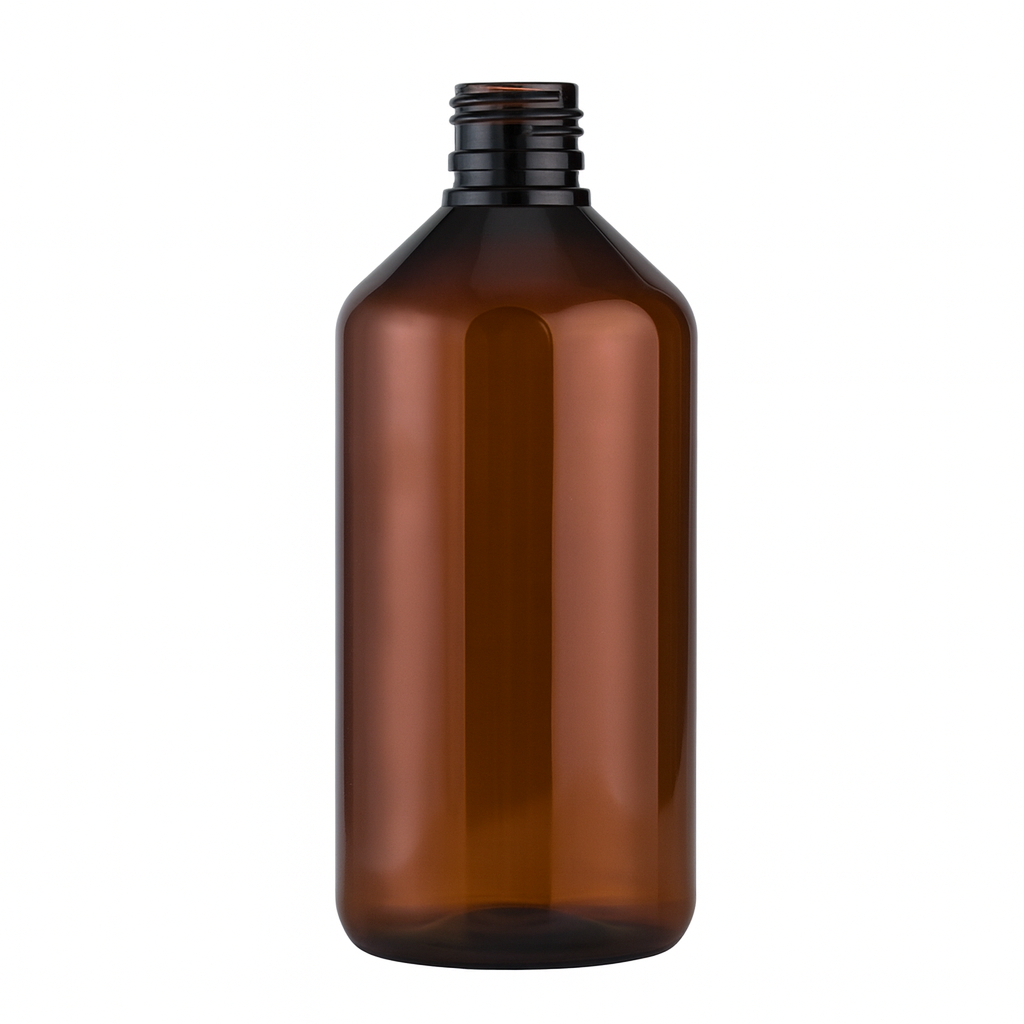 Round pharma pet bottle