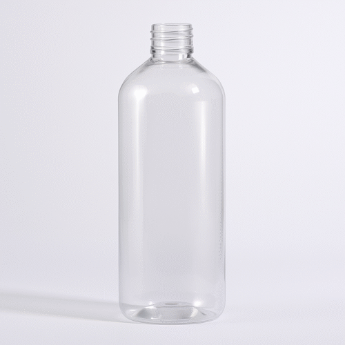Round pharma pet bottle