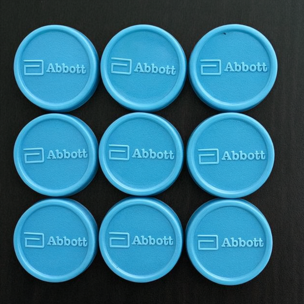 Abott Embossed Flip Off Seals