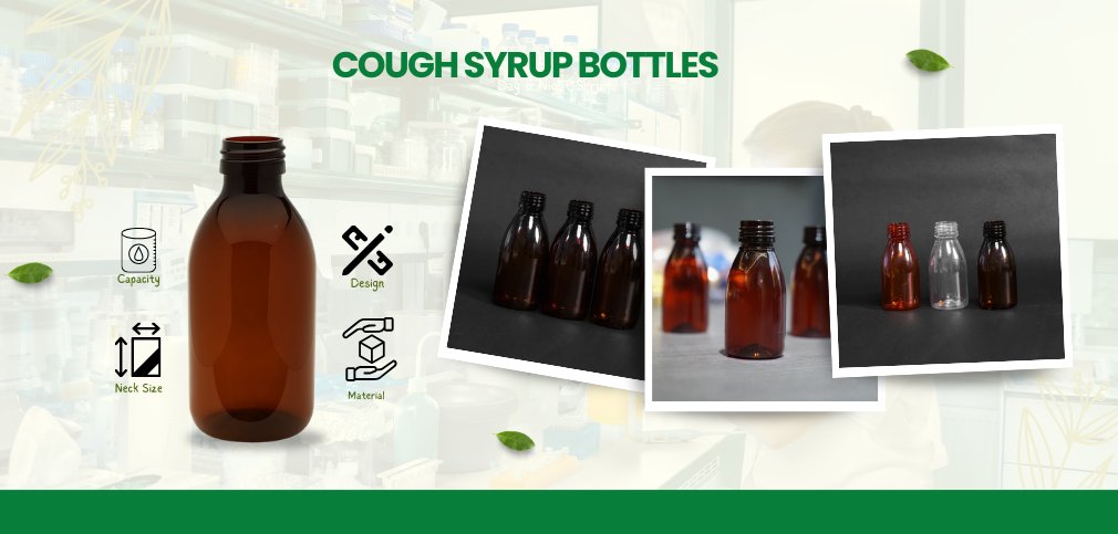 Cough Syrup Bottles Manufacturer in India – Complete Pharma Packaging Solutions