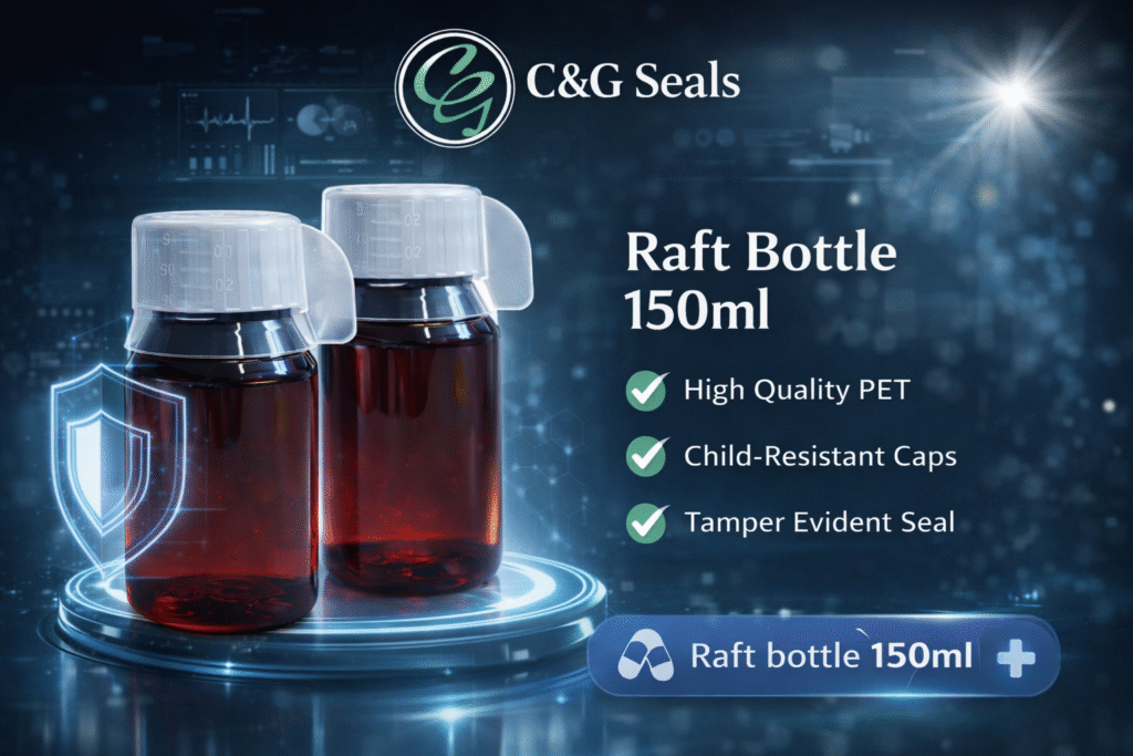 Leak-Proof 150 ml Raft Bottle for Liquid Medicines